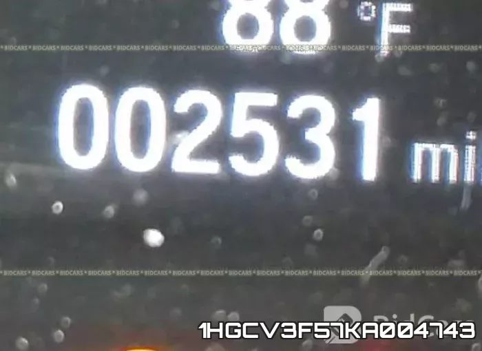 1HGCV3F57KA004743 фото 8