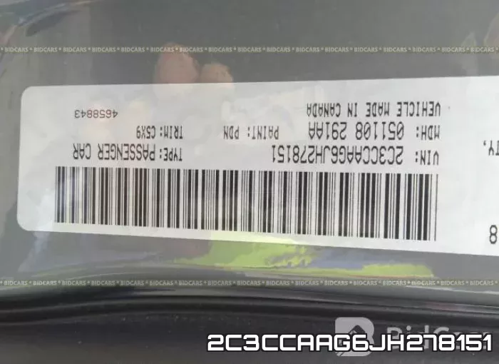 2C3CCAAG6JH278151 фото 10