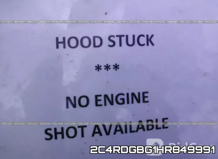 2C4RDGBG1HR849991 фото 2