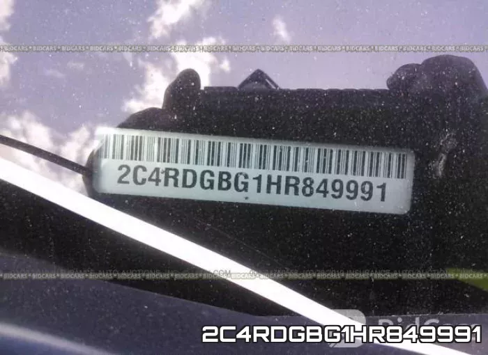 2C4RDGBG1HR849991 фото 10