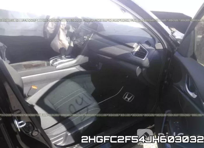 2HGFC2F54JH603032 фото 6