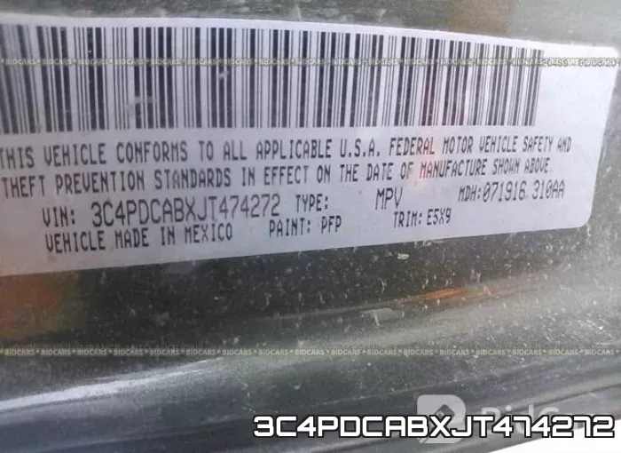 3C4PDCABXJT474272 фото 10