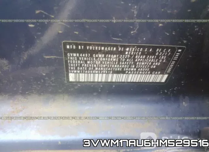 3VWM17AU6HM529516 фото 10