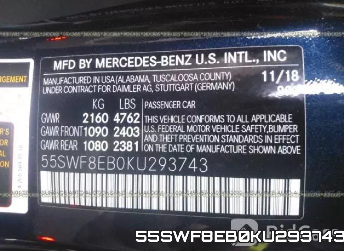55SWF8EB0KU293743 фото 10