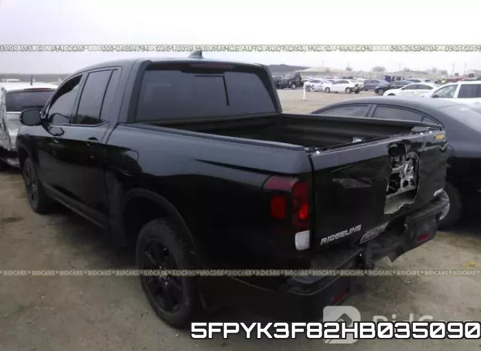 5FPYK3F82HB035090 фото 4