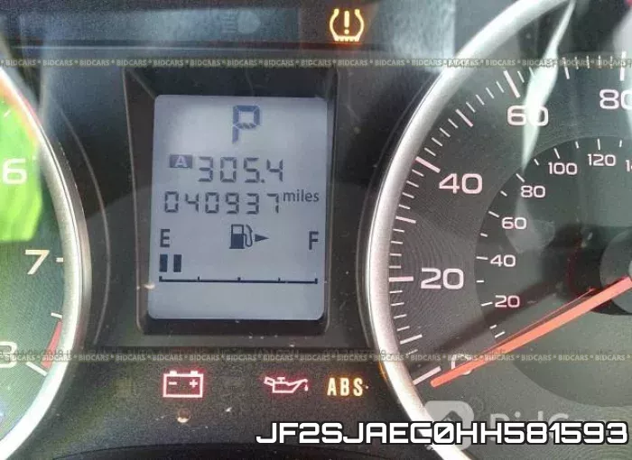 JF2SJAEC0HH581593 фото 8