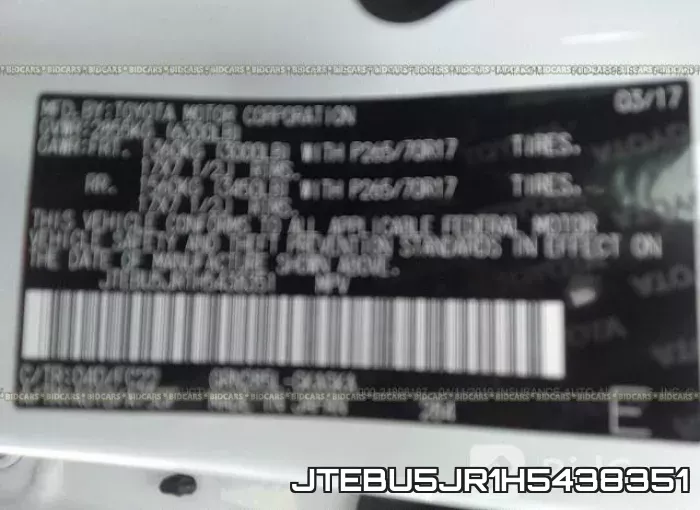 JTEBU5JR1H5438351 фото 10