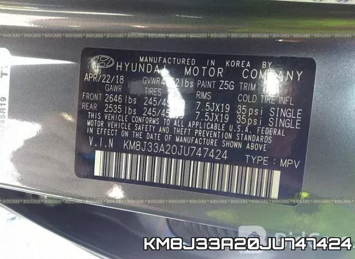 KM8J33A20JU747424 фото 10