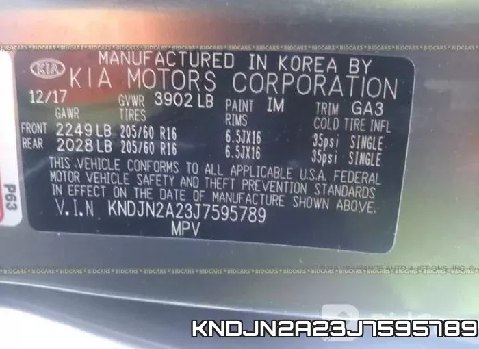 KNDJN2A23J7595789 фото 10