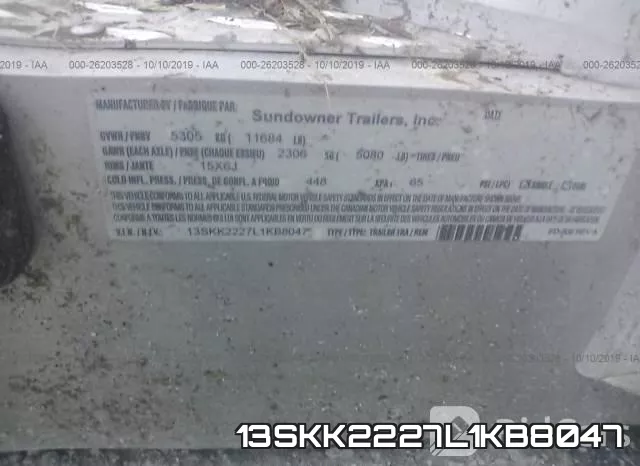 13SKK2227L1KB8047 фото 8