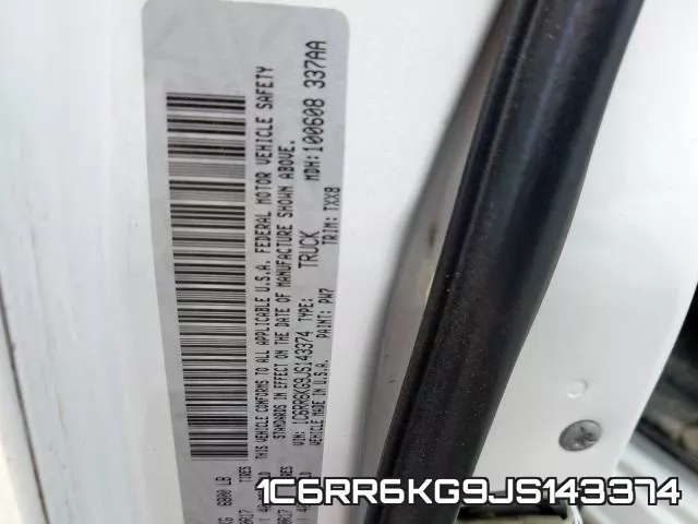 1C6RR6KG9JS143374 фото 2