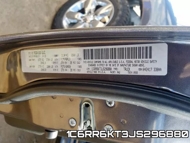 1C6RR6KT3JS296880 фото 2