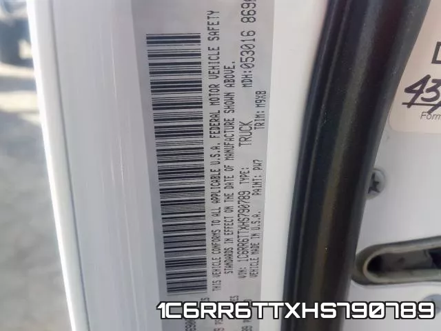 1C6RR6TTXHS790789 фото 2