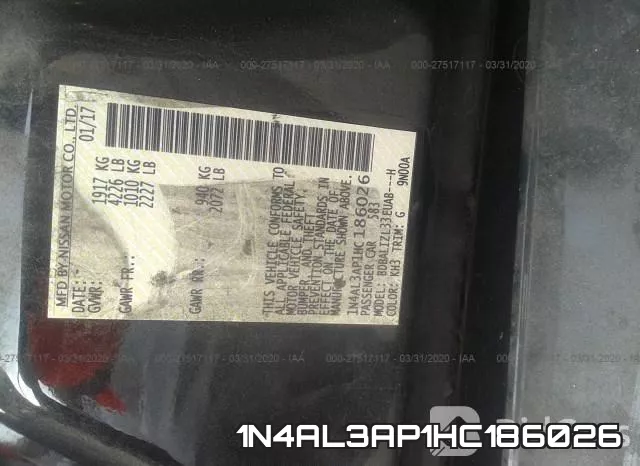 1N4AL3AP1HC186026 фото 10