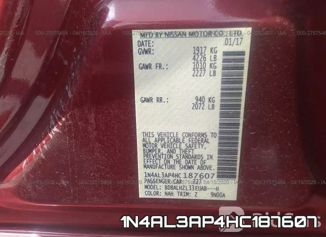 1N4AL3AP4HC187607 фото 10