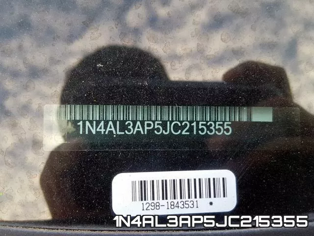 1N4AL3AP5JC215355 фото 2