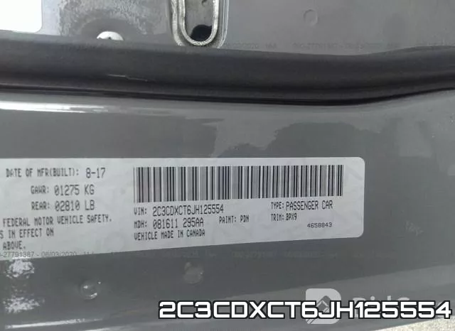 2C3CDXCT6JH125554 фото 10