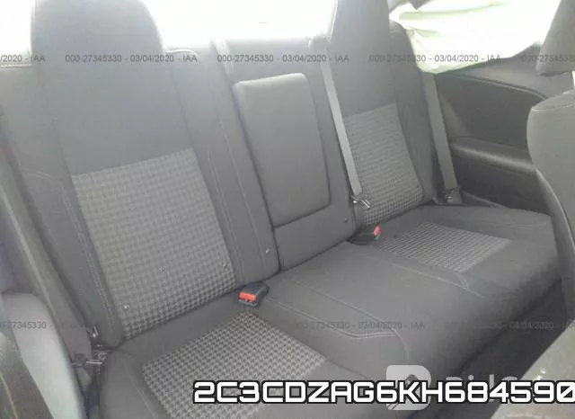 2C3CDZAG6KH684590 фото 9