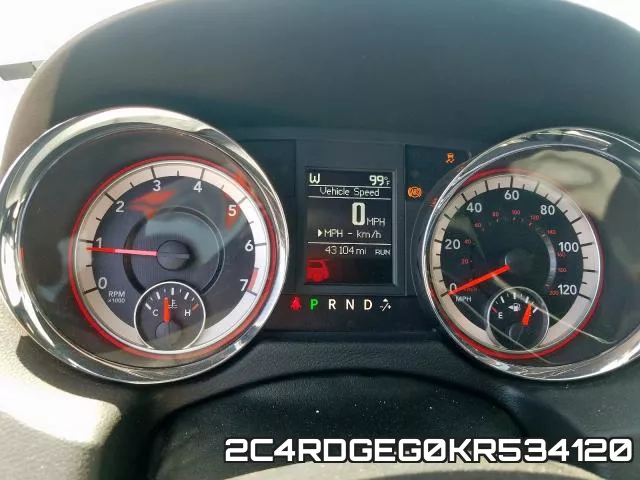 2C4RDGEG0KR534120 фото 9