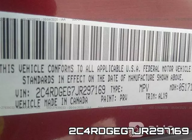 2C4RDGEG7JR297169 фото 10