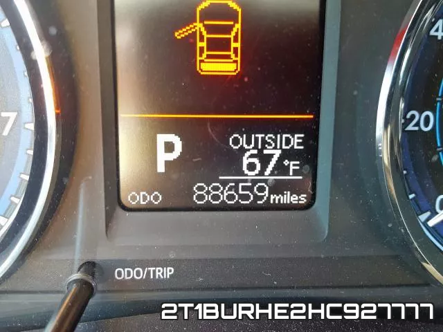 2T1BURHE2HC927777 фото 9