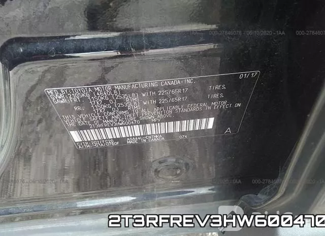 2T3RFREV3HW600470 фото 10