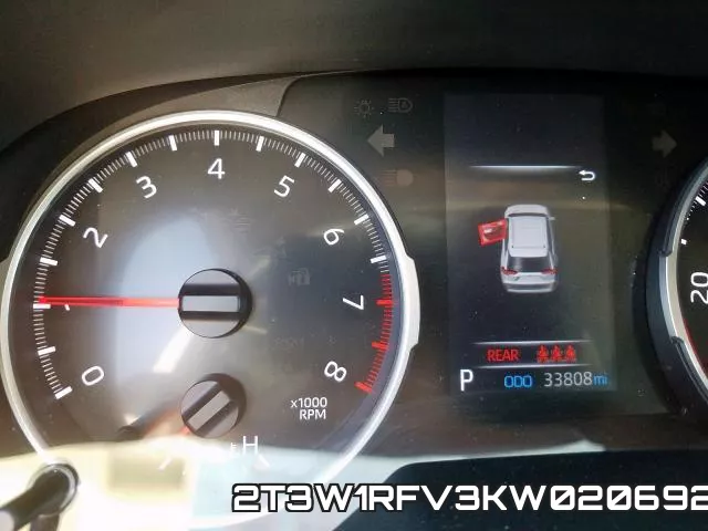 2T3W1RFV3KW020692 фото 9