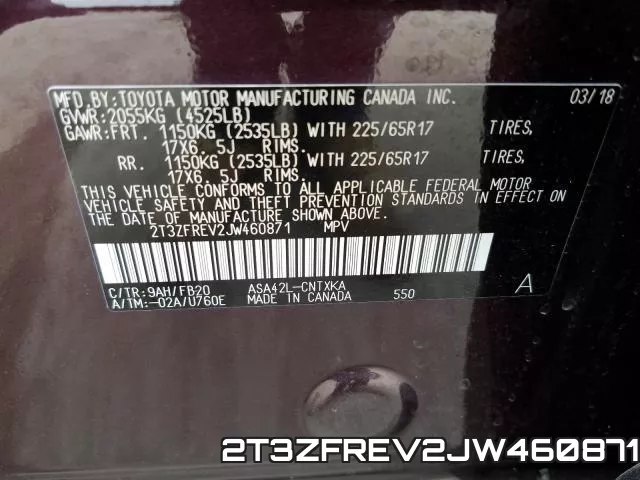 2T3ZFREV2JW460871 фото 2