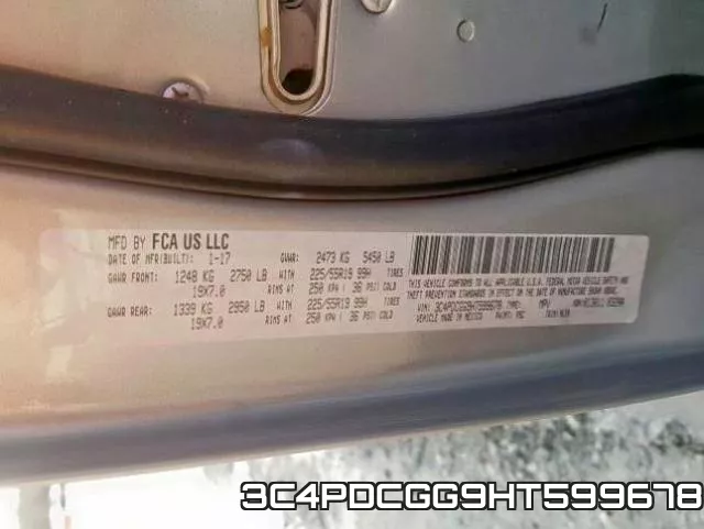 3C4PDCGG9HT599678 фото 2