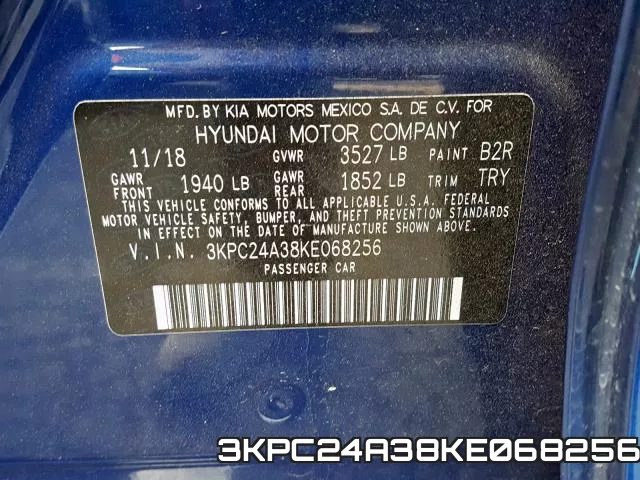 3KPC24A38KE068256 фото 2