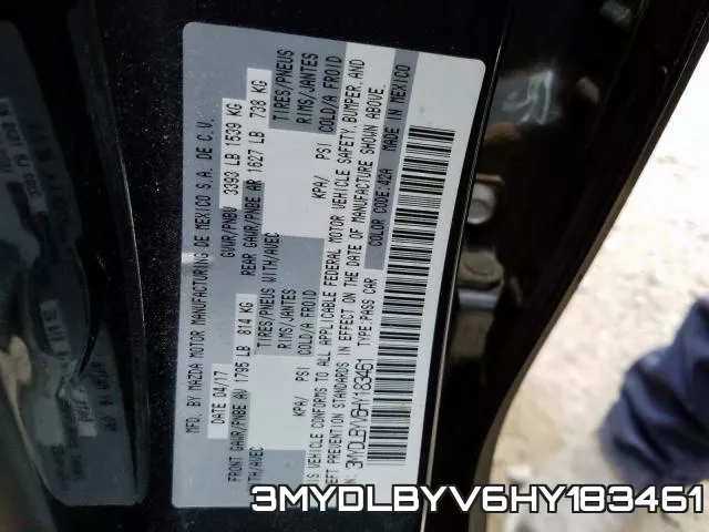 3MYDLBYV6HY183461 фото 2