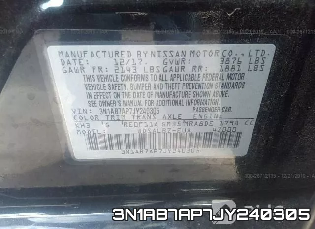 3N1AB7AP7JY240305 фото 10