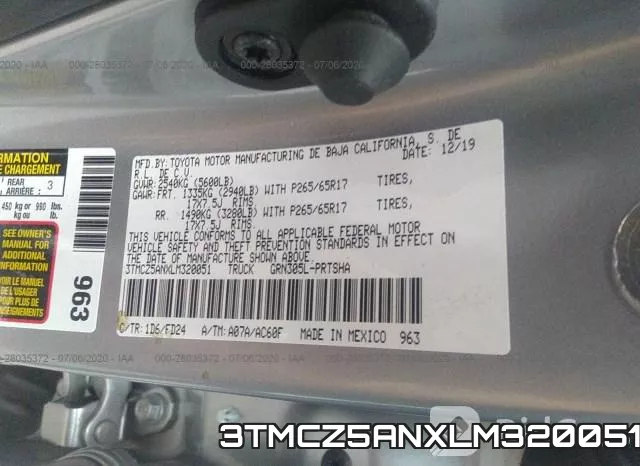 3TMCZ5ANXLM320051 фото 10