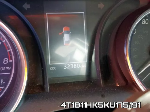 4T1B11HK5KU175191 фото 8