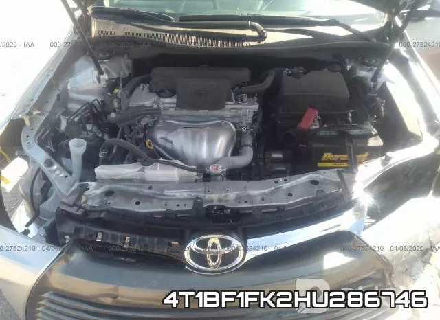 4T1BF1FK2HU286746 фото 2