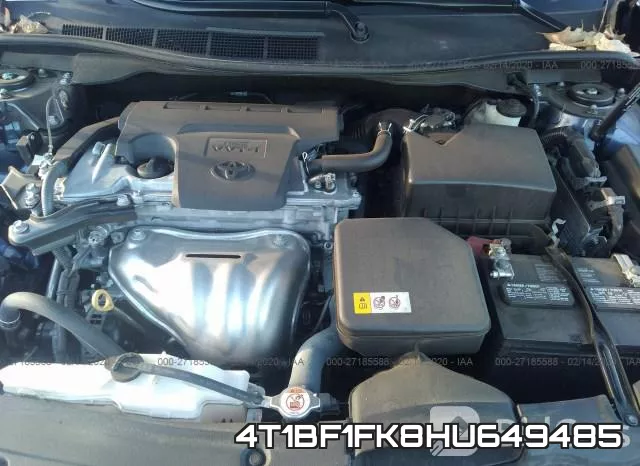 4T1BF1FK8HU649485 фото 2