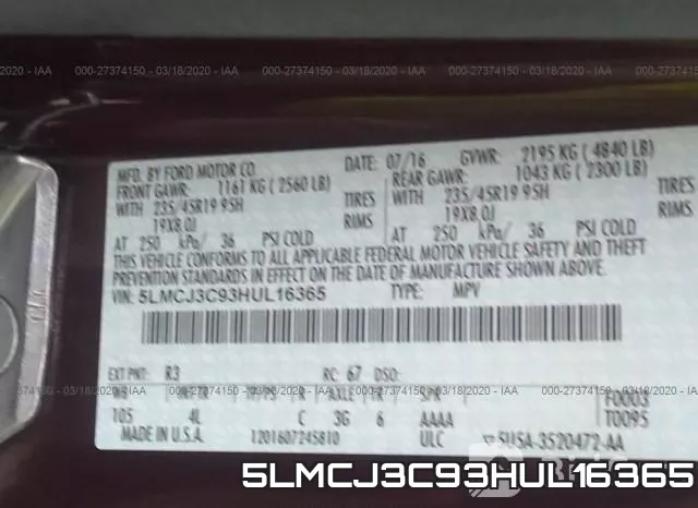 5LMCJ3C93HUL16365 фото 10