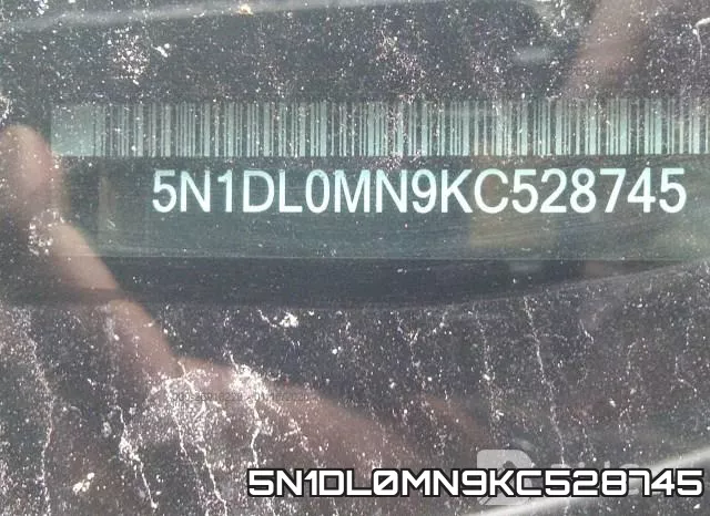 5N1DL0MN9KC528745 фото 10