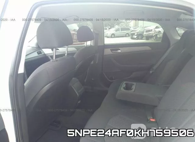5NPE24AF0KH759506 фото 9