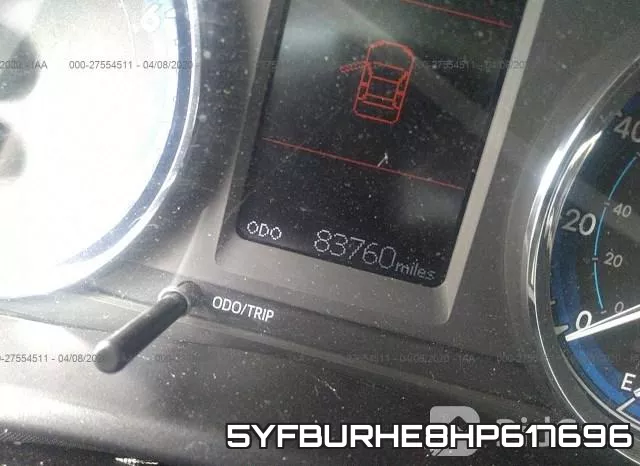 5YFBURHE8HP617696 фото 8