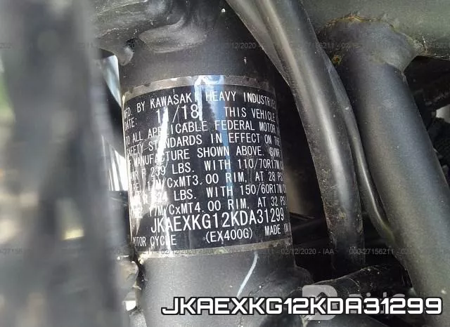 JKAEXKG12KDA31299 фото 2