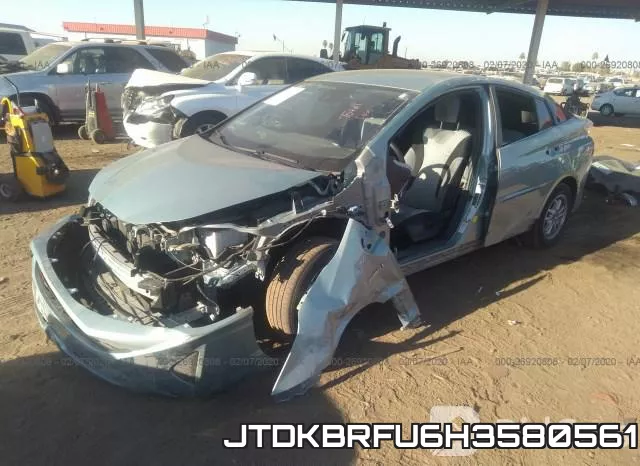 JTDKBRFU6H3580561 фото 3