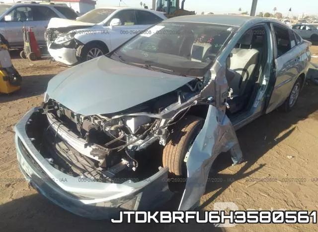 JTDKBRFU6H3580561 фото 7