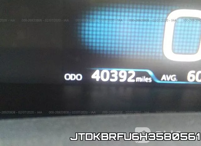 JTDKBRFU6H3580561 фото 8