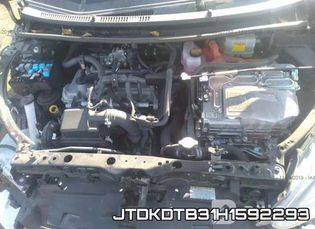 JTDKDTB31H1592293 фото 2