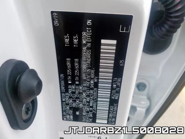 JTJDARBZ1L5008028 фото 2