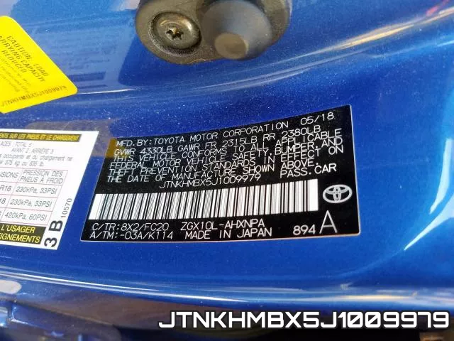 JTNKHMBX5J1009979 фото 2