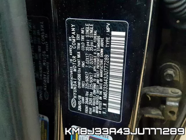 KM8J33A43JU777289 фото 2