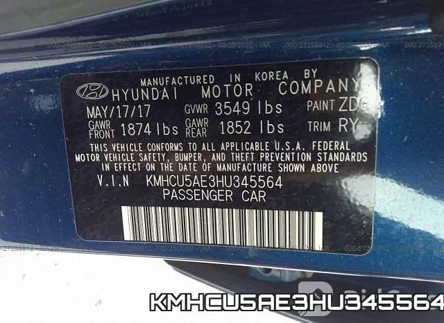 KMHCU5AE3HU345564 фото 10