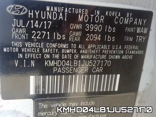 KMHD04LB1JU527170 фото 2